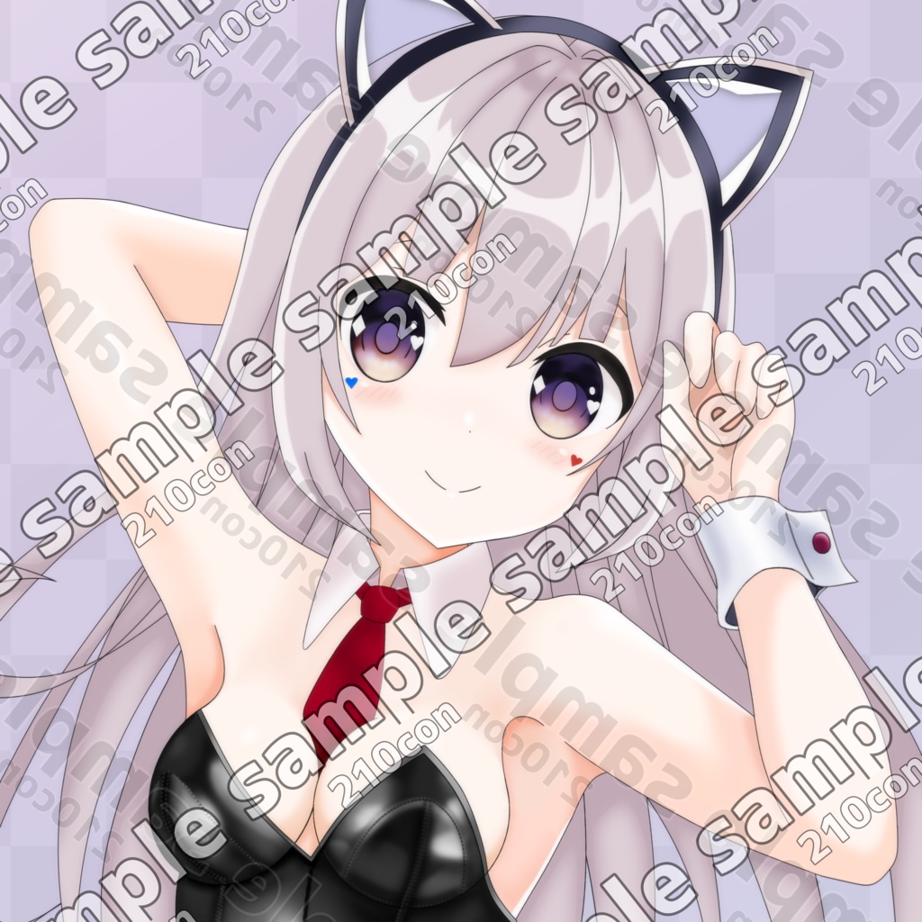 【差分B】にとこん。バニーガール2024年versionアクリルフィギュア