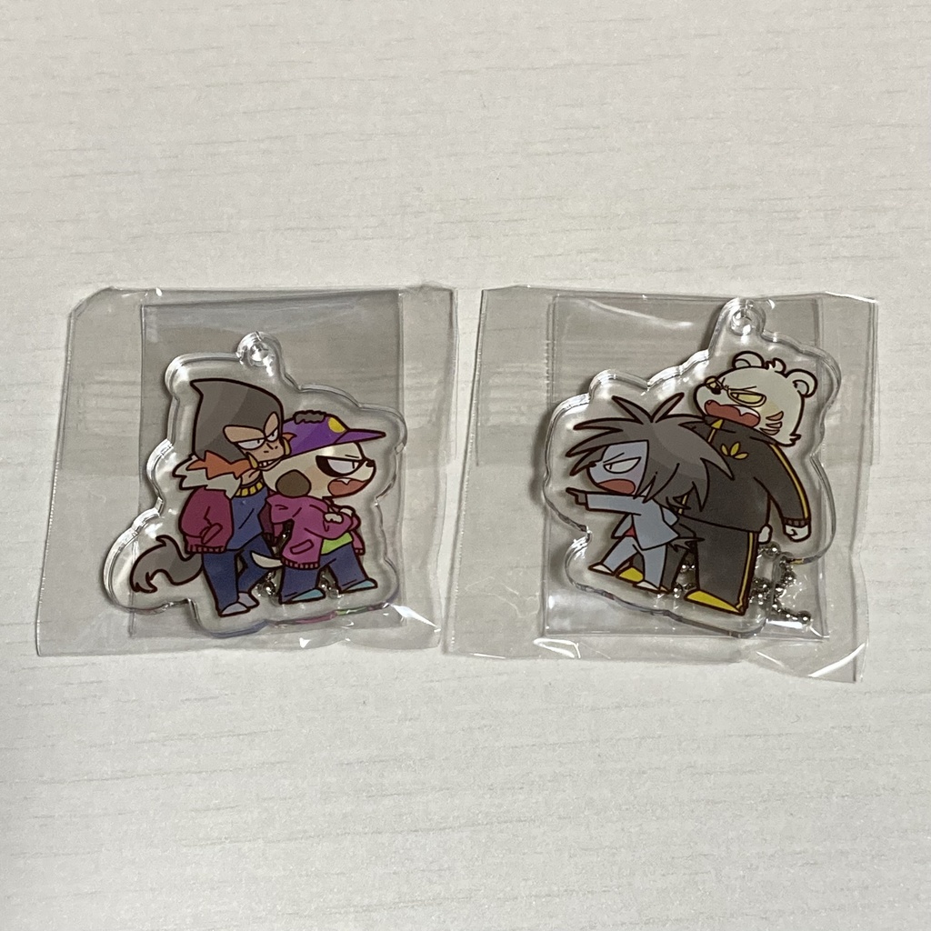 オッドタクシー喧嘩アクリルキーホルダー