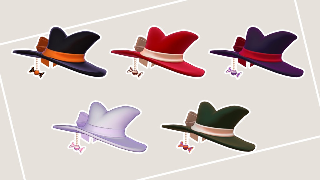 【キプフェルちゃん対応】🎃うぃっちはっと🐾