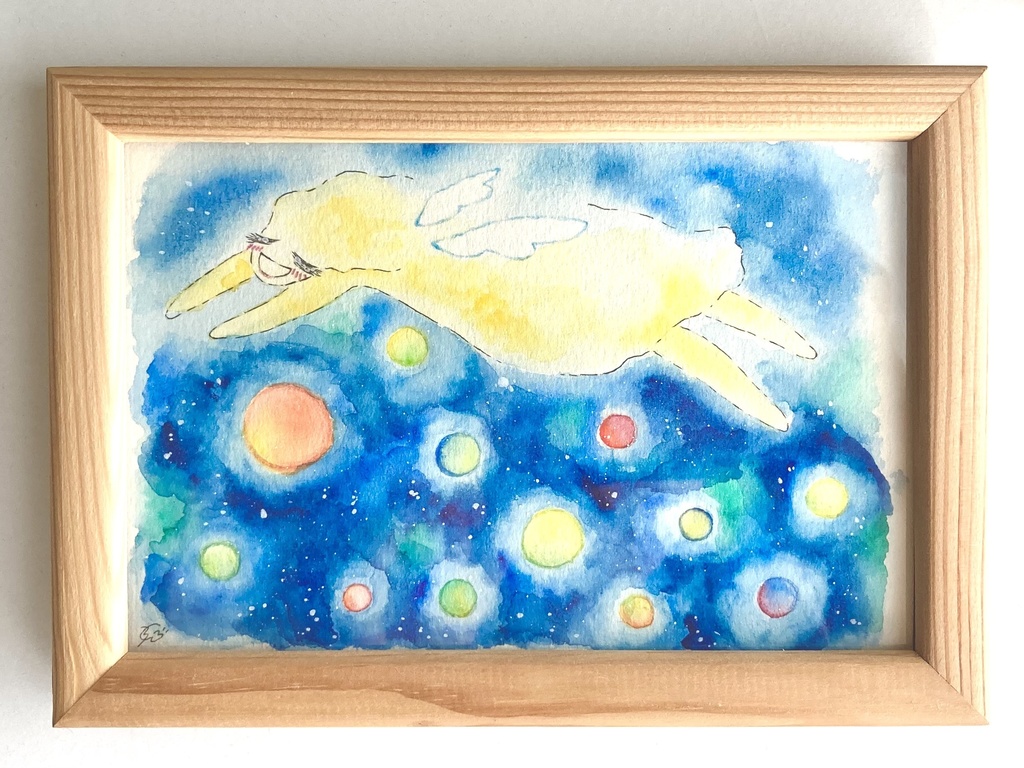 【原画】天使ちゃん👼宇宙から笑顔をお届け💫