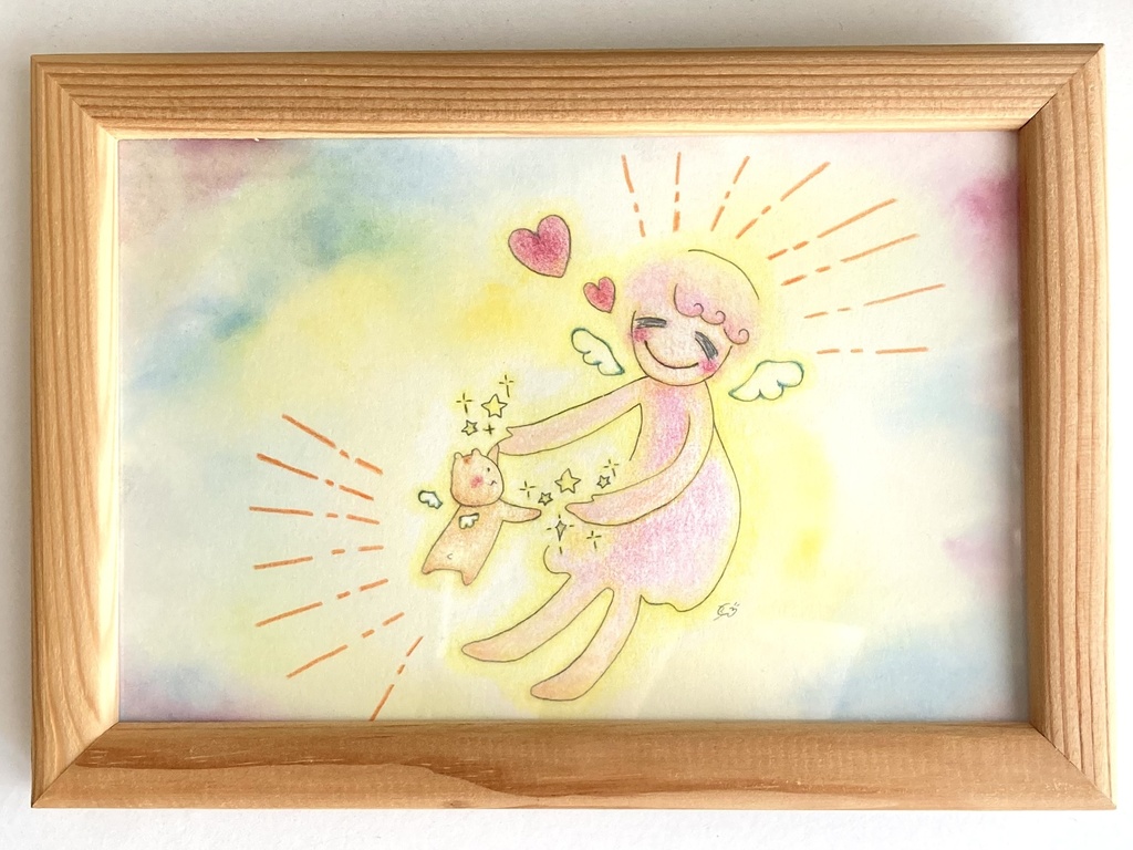 【原画】天使ちゃんと一緒💫