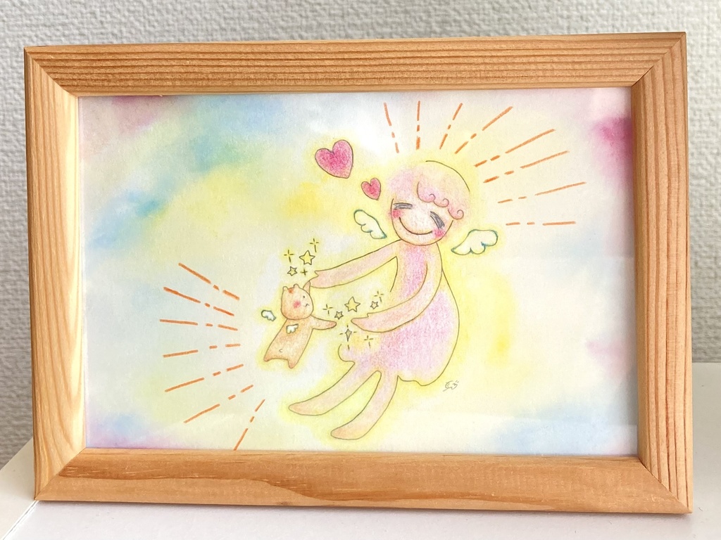 【原画】天使ちゃんと一緒💫
