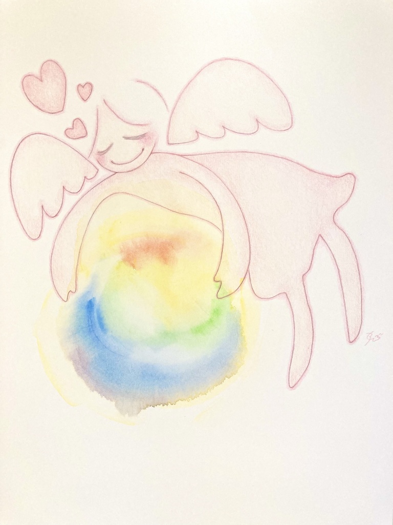 【原画】気楽にさ、生きようさ✨