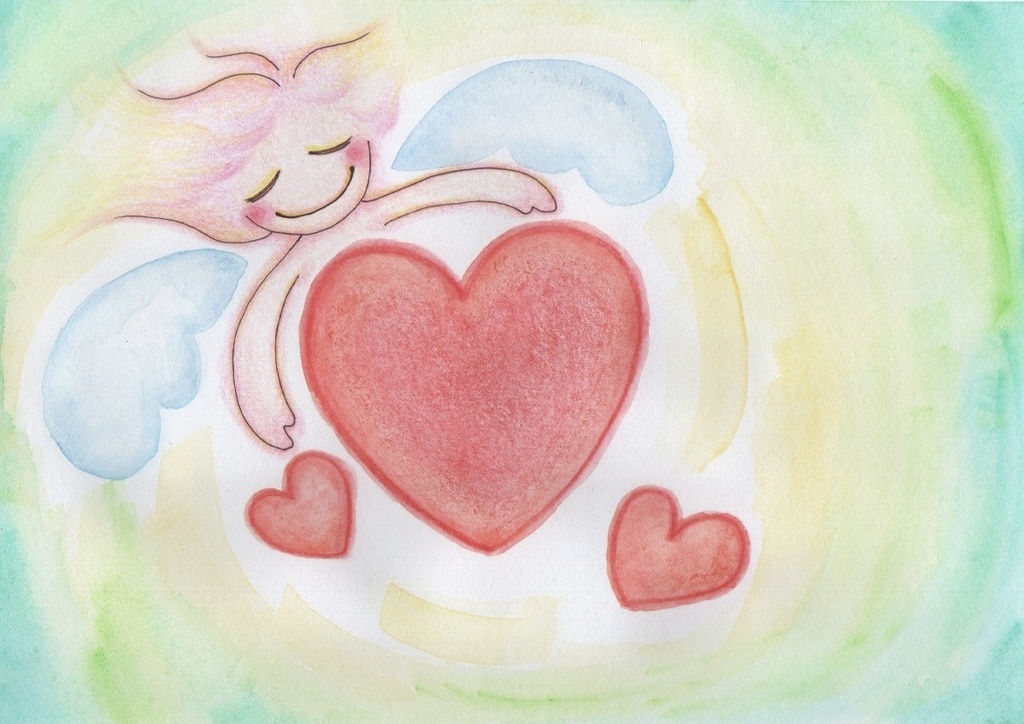 【原画】愛をお届け❤️