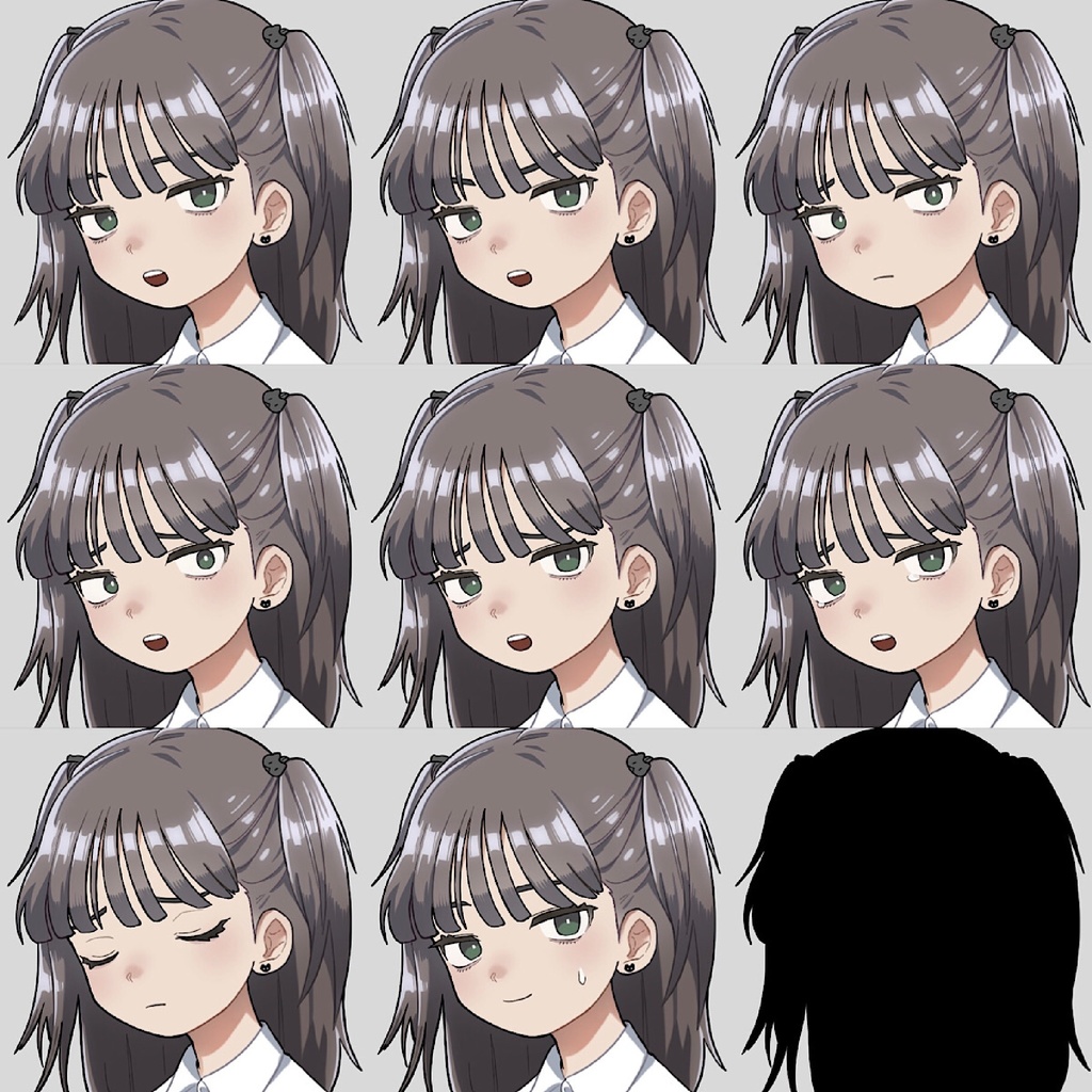 女子学生(半身)