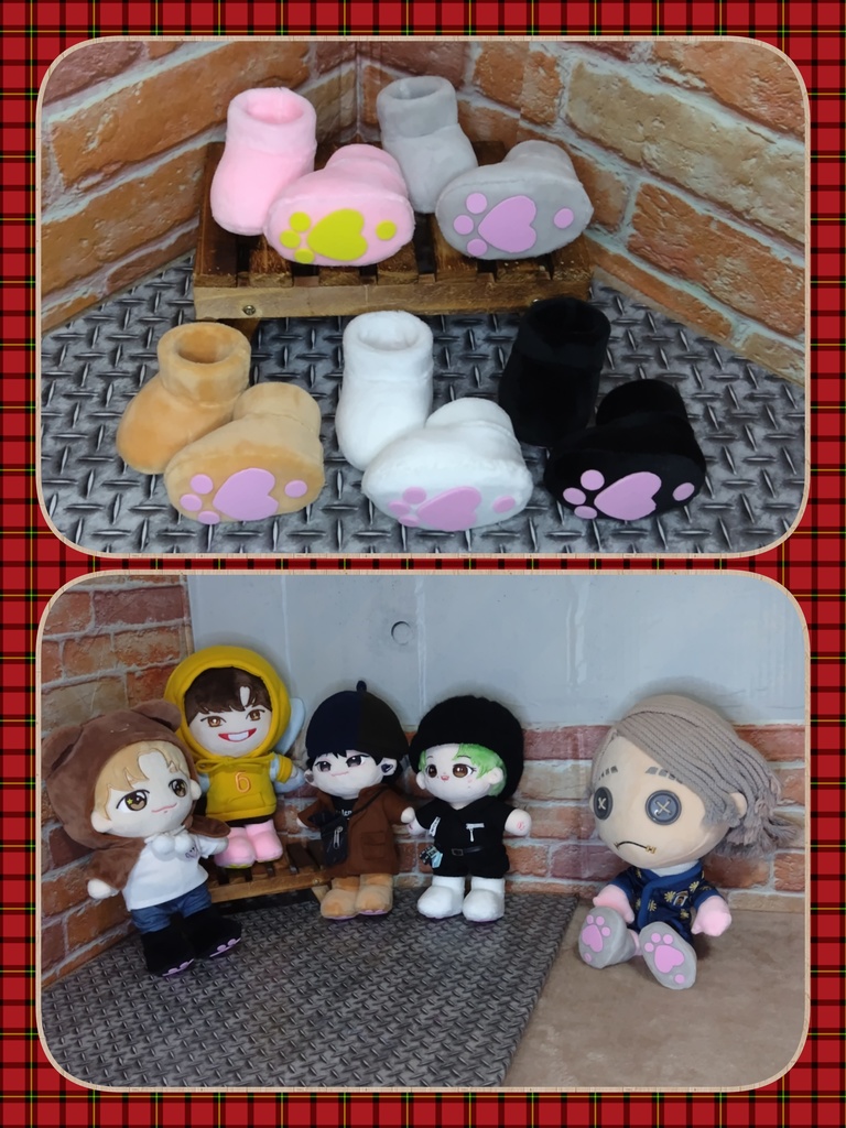 モコモコ肉球ブーツ👢🐾