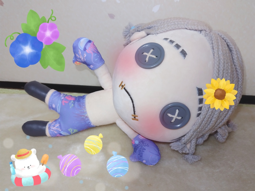 サラサラ素材クラゲ🪼さん🧤🩲