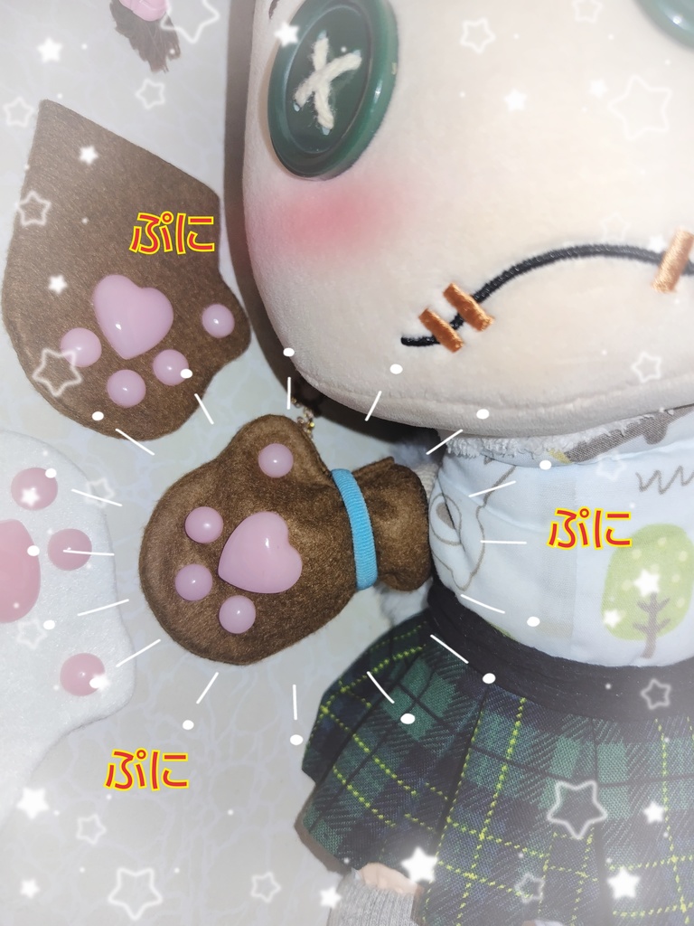 🐾ぷに🐾ぷに🐾肉球ミトン