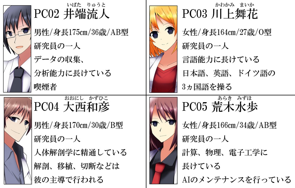 マーダーミステリー「白壁の絶対者(アブソル)」(最新版2024_05_03)