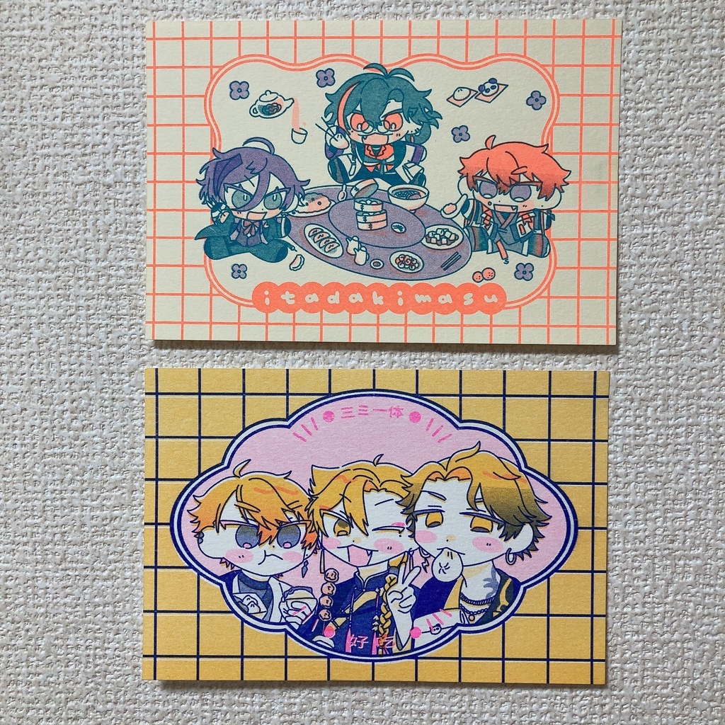 【非公式】すくみ・三ミポストカード