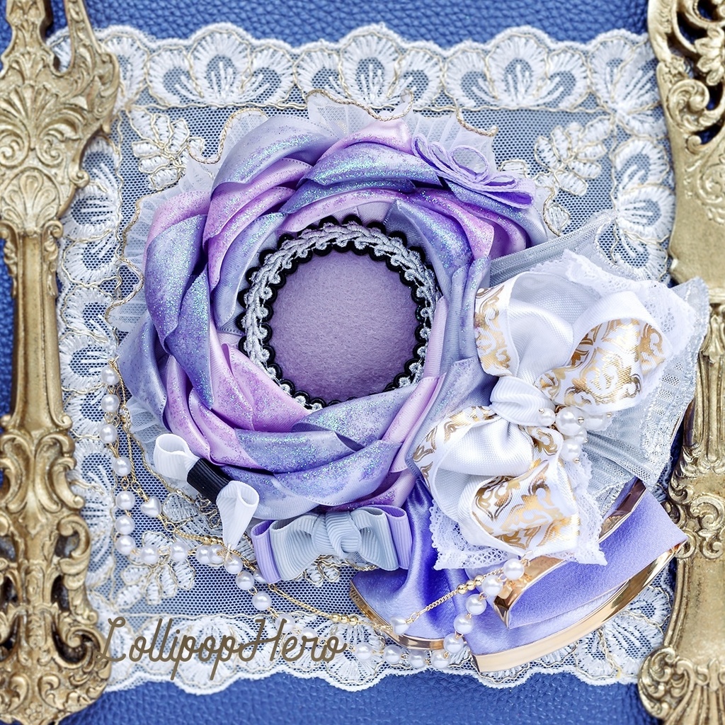 グリッター薔薇ちゃんロゼット(寮color)ver