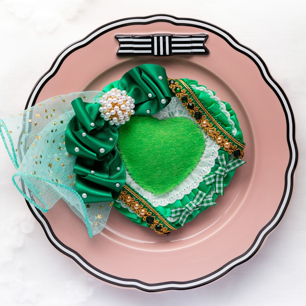 ハートロゼット(グリーン)