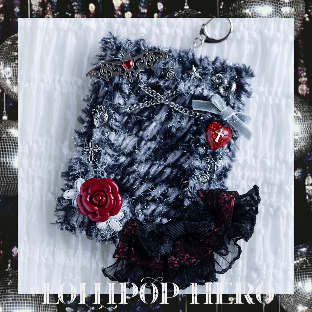 毛糸&キラキラってサイコーじゃない?新作トレカケース①