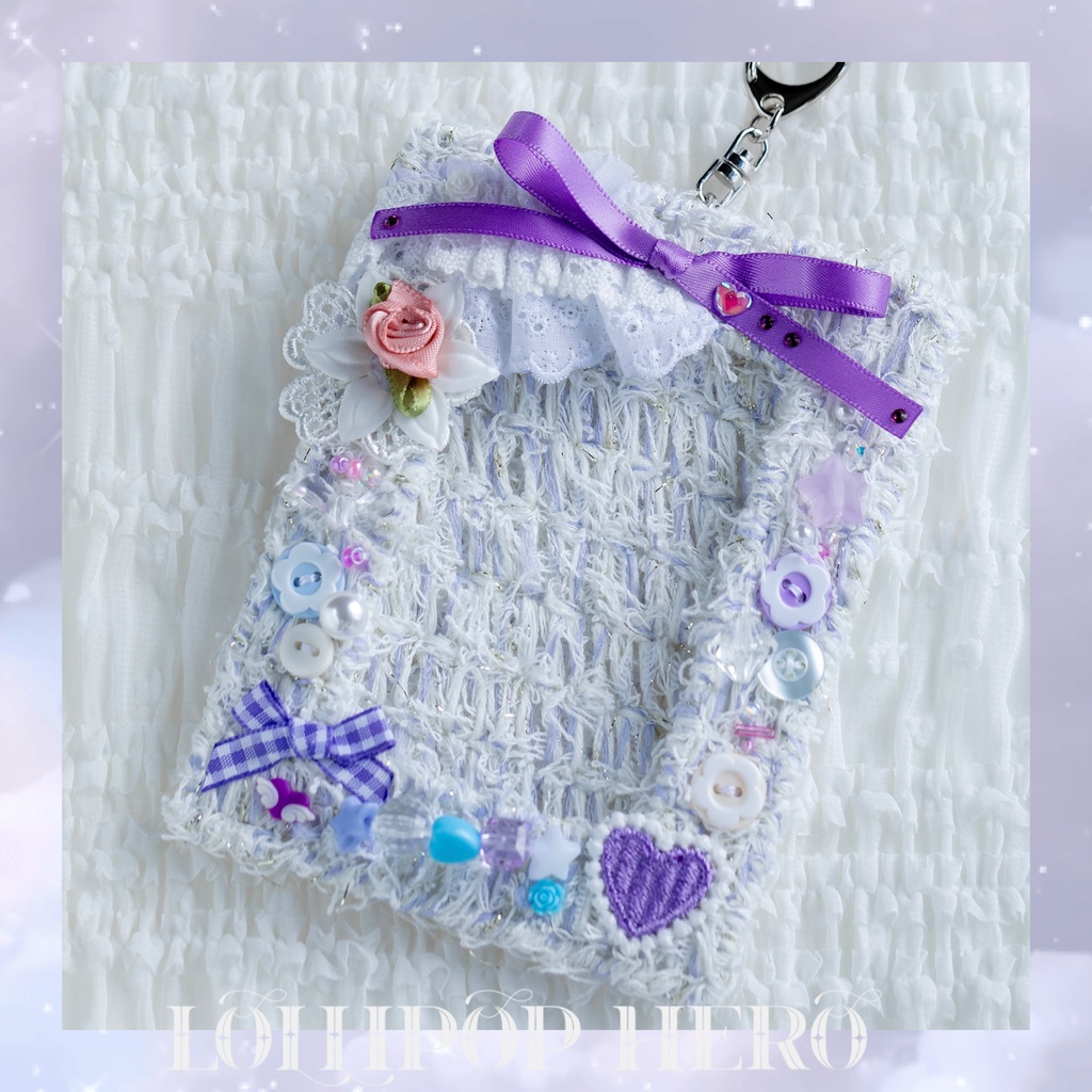 毛糸&キラキラってサイコーじゃない?新作トレカケース①