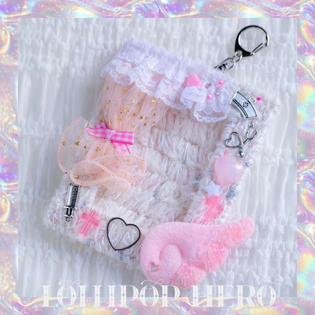 毛糸&キラキラってサイコーじゃない?新作トレカケース①