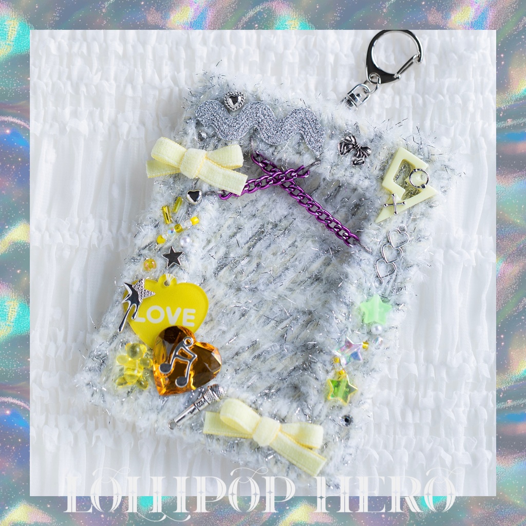 毛糸&キラキラってサイコーじゃない?新作トレカケース②