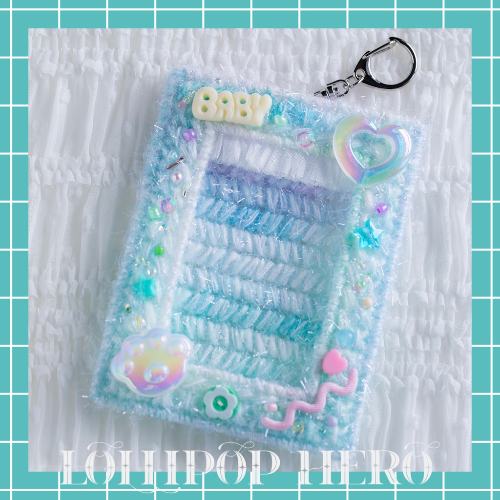 毛糸&キラキラってサイコーじゃない?新作トレカケース②