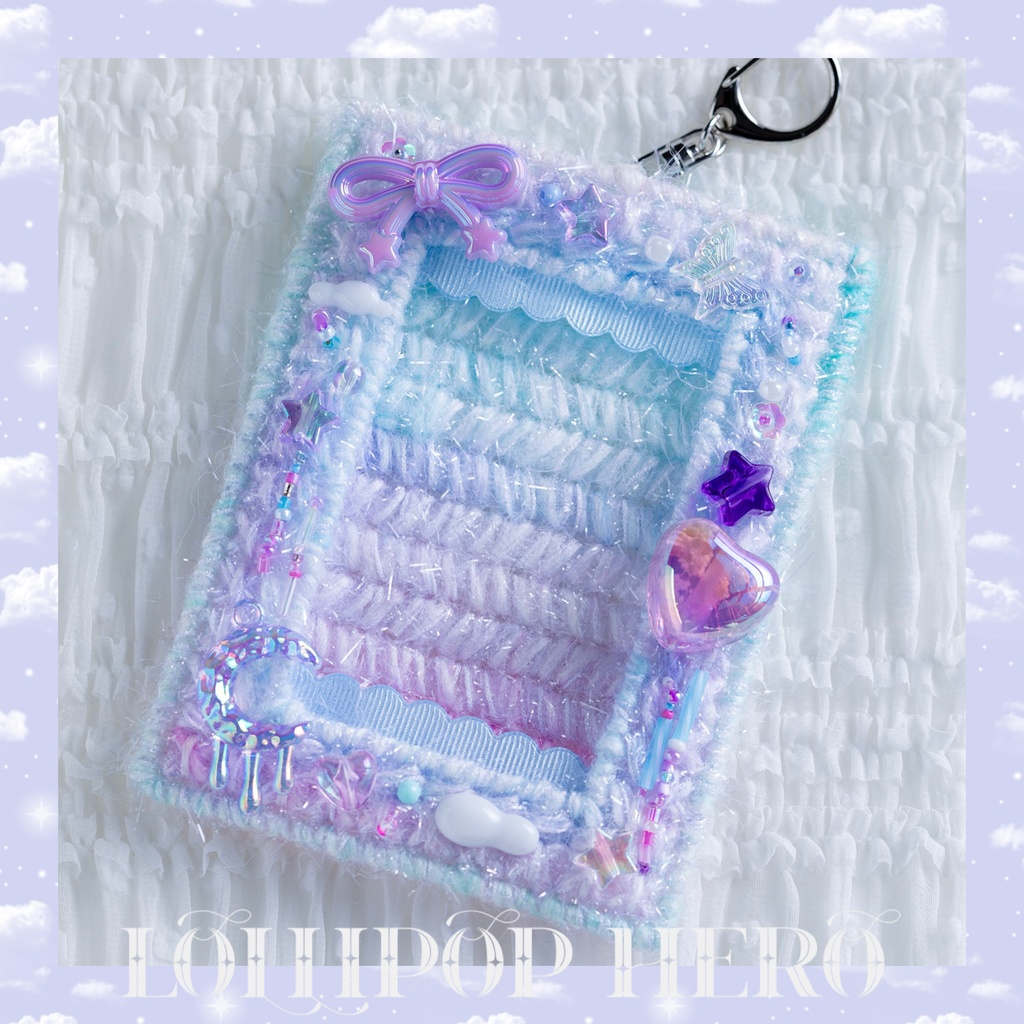 毛糸&キラキラってサイコーじゃない?新作トレカケース②