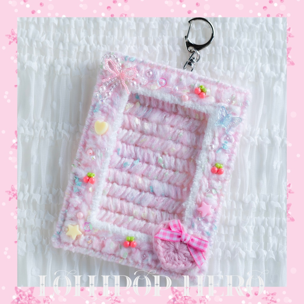 毛糸&キラキラってサイコーじゃない?新作トレカケース②