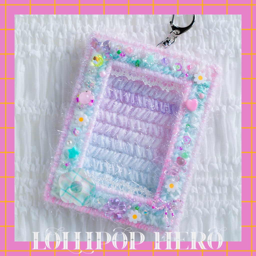 毛糸&キラキラってサイコーじゃない?新作トレカケース②