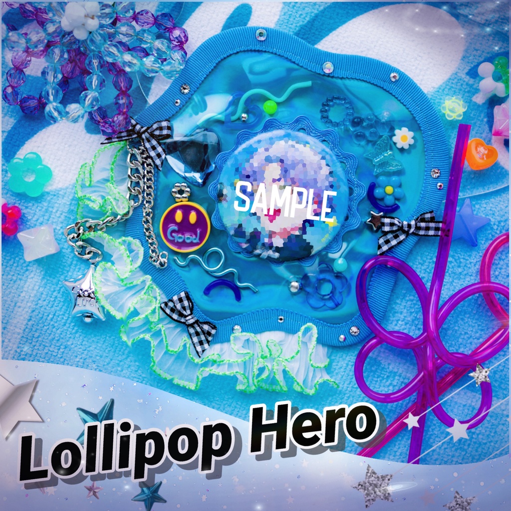 レトロPOPロゼット(各班カラー)