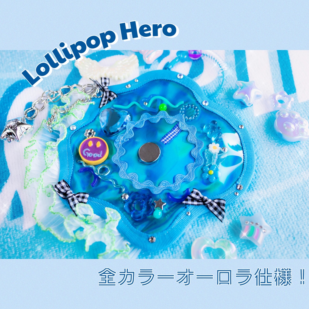 レトロPOPロゼット(各班カラー)
