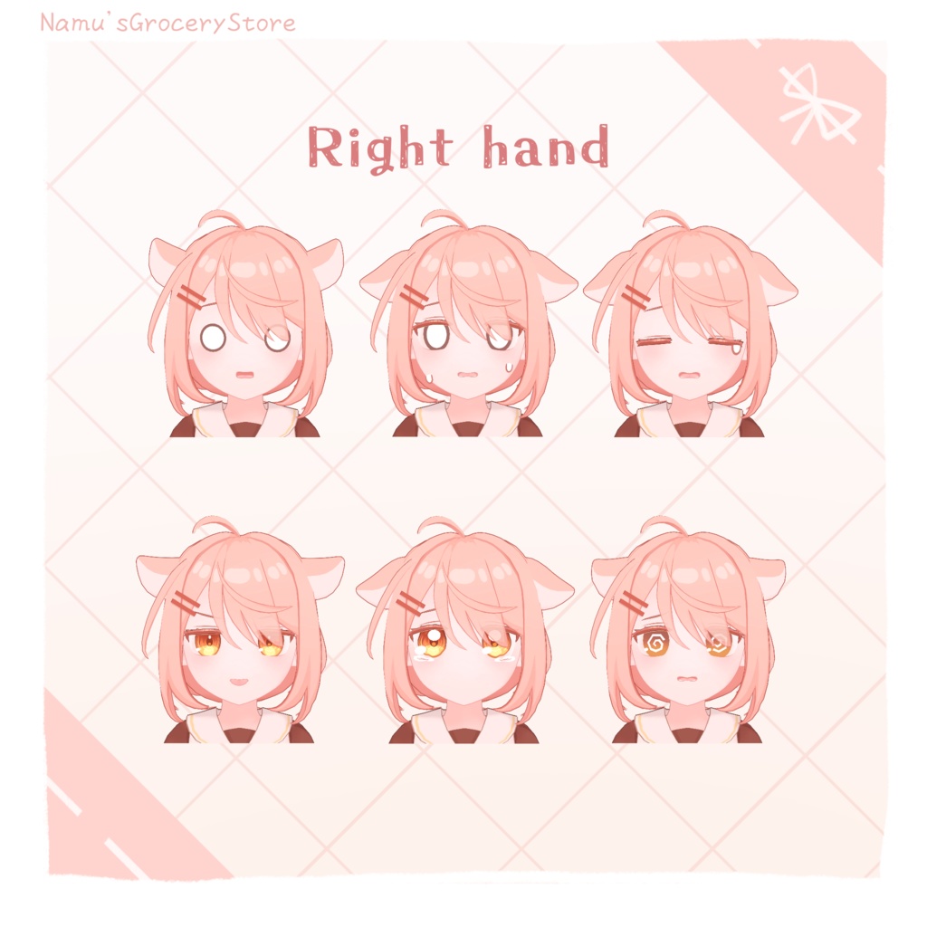 Cetty セティ / オリジナル3Dモデル【PC/Mobile対応】