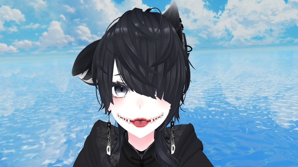 【ラシューシャ専用】口裂けメイクテクスチャ