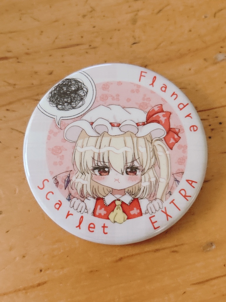 フランドール 缶バッジ