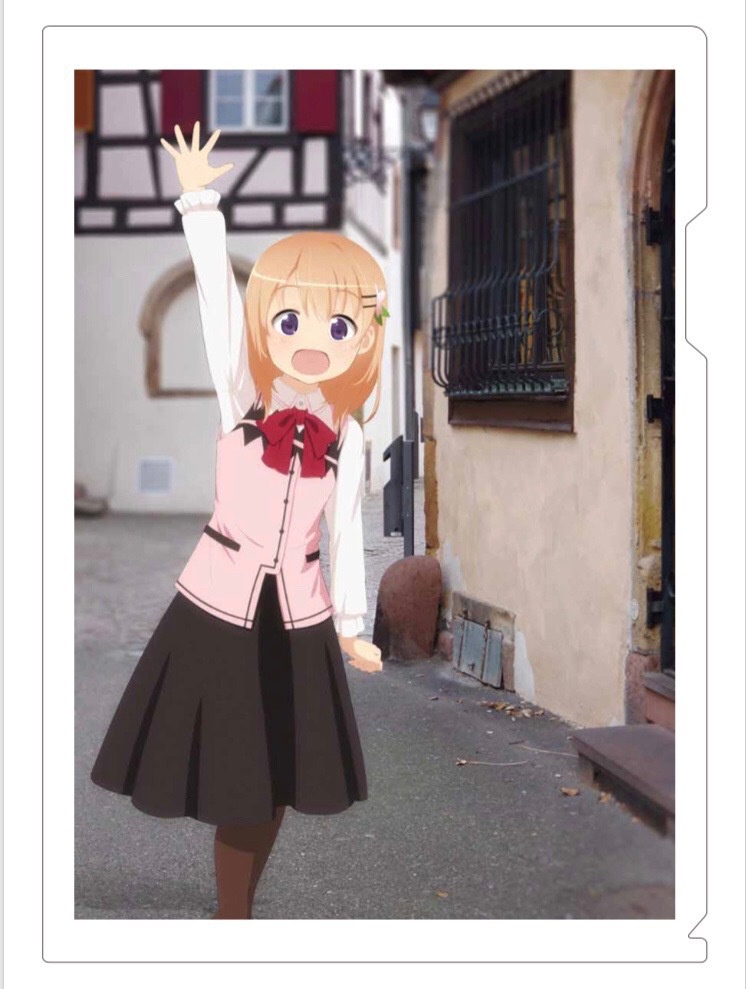 C95新刊表紙クリアファイル（A4サイズ）ご注文はうさぎですか？