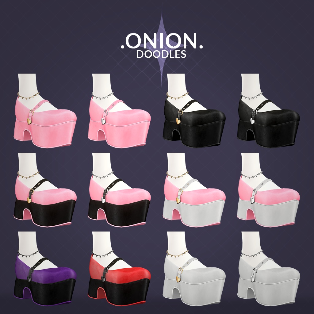 .ONION. Ekia Platform Shoes