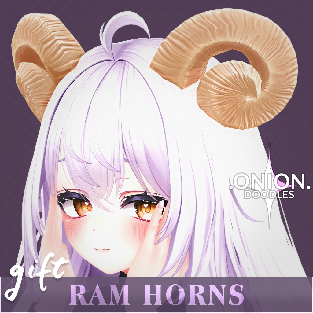 .ONION. Ram Horns GIFT