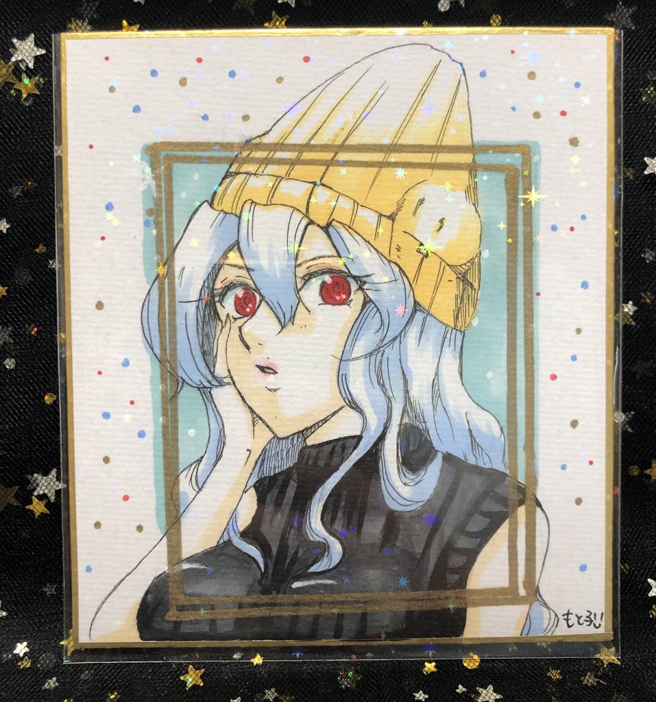 ミニ色紙イラスト