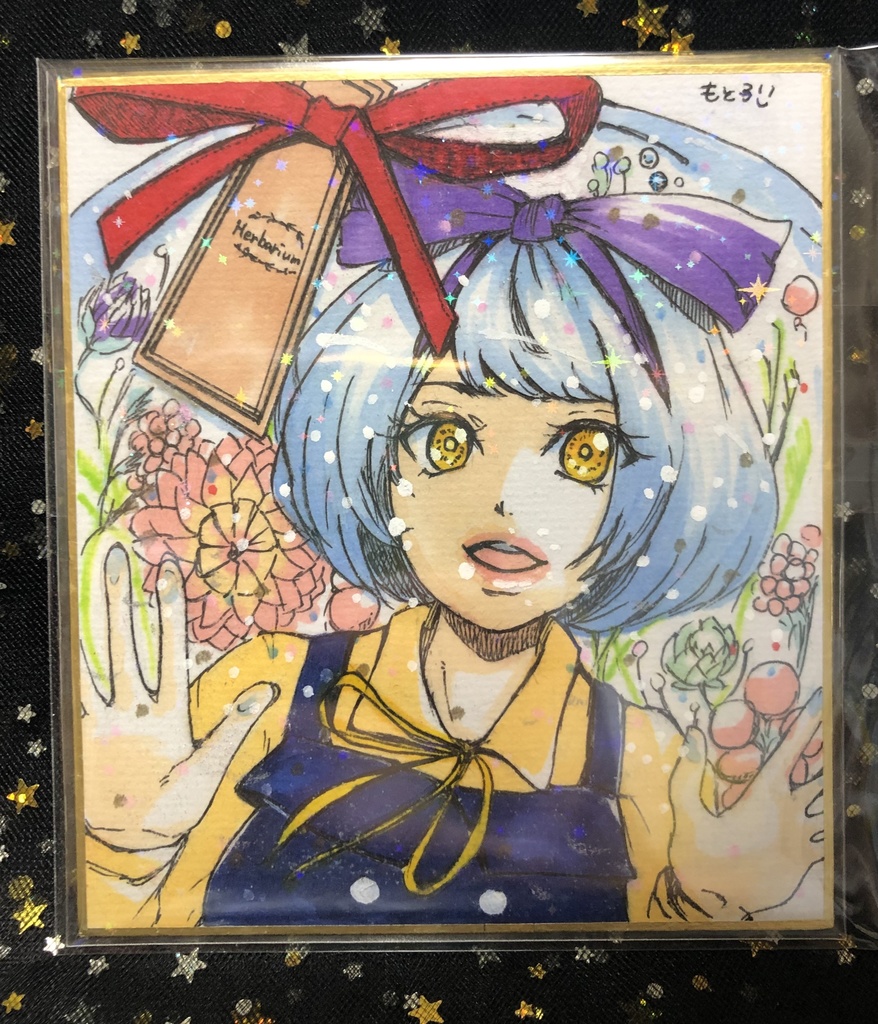 ミニ色紙イラスト