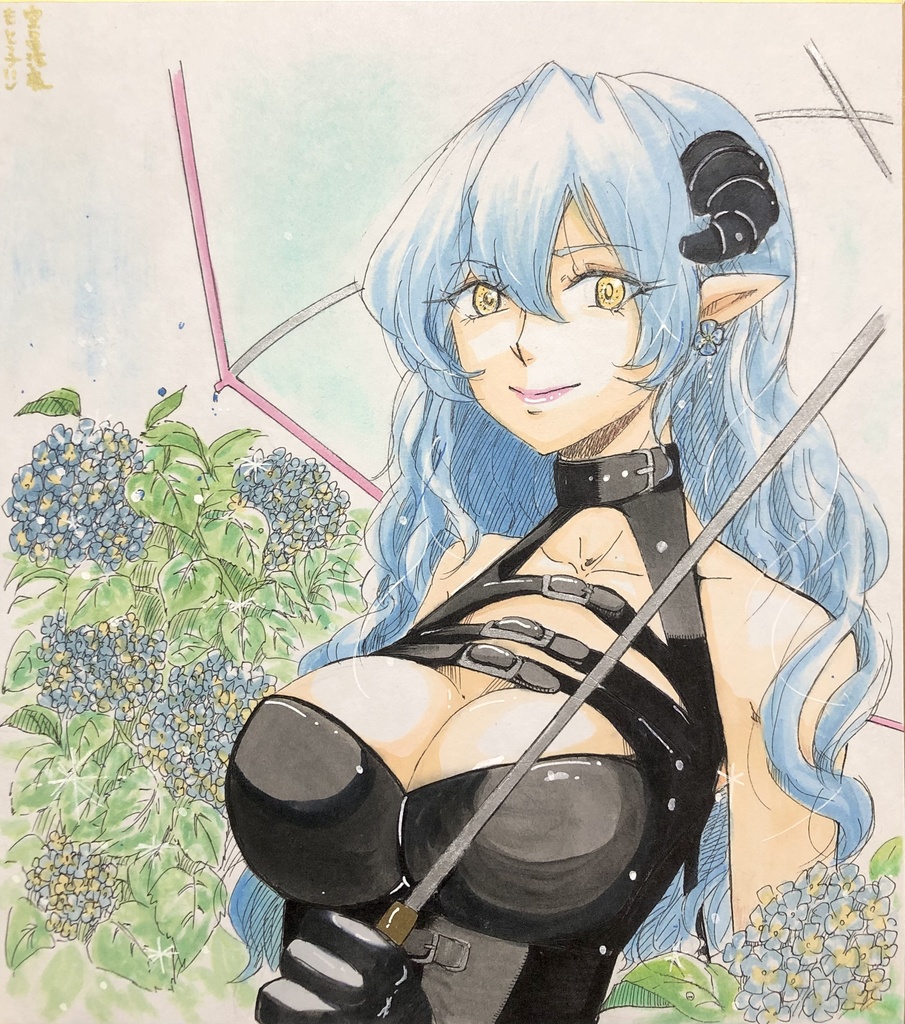 色紙販売♡紫陽花