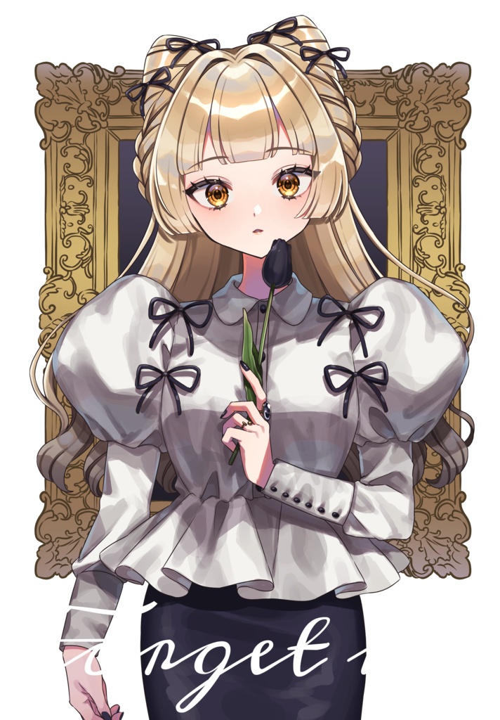 蜂ヶ崎蜜樹【Forget me.】Tシャツ