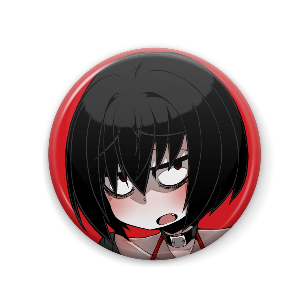 レツ缶バッチ。