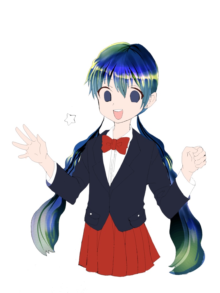 髪の毛の塗り方メイキング　動画とデータ付き