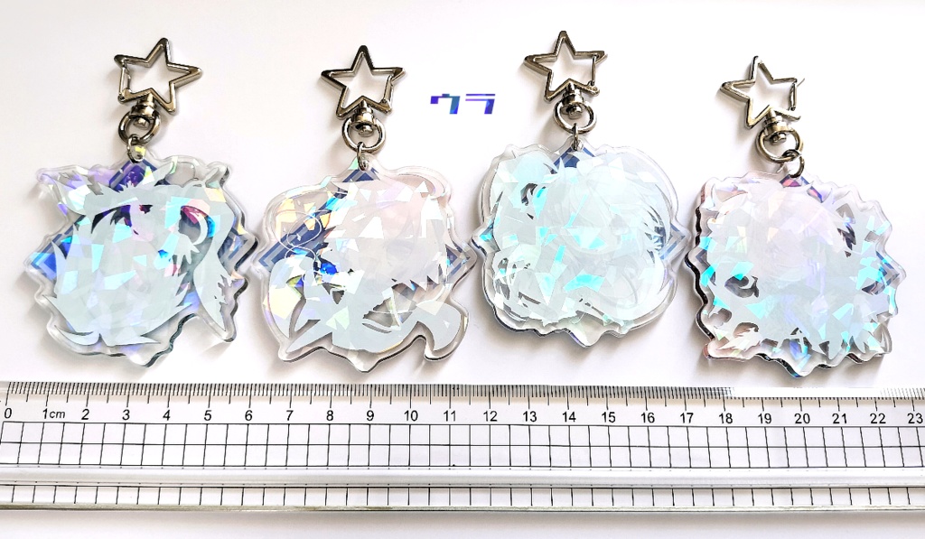 【数量限定】AI嬬武器ホログラムアクリルキーホルダー 全4種