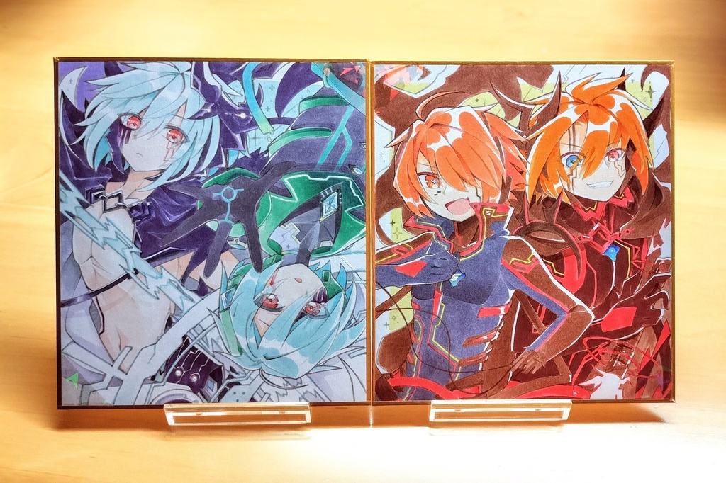 【1点もの】AI嬬武器色紙