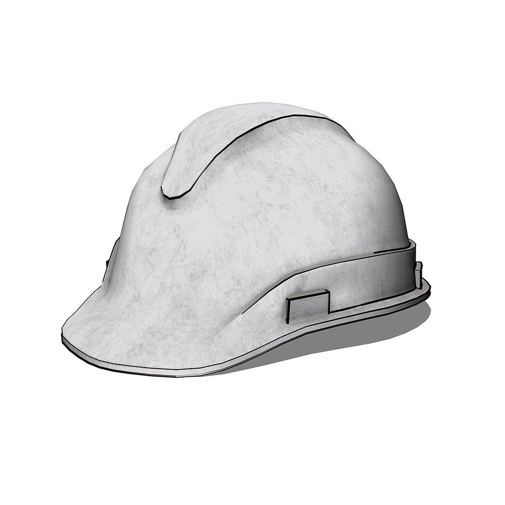 工事用安全ヘルメット_ Helmet