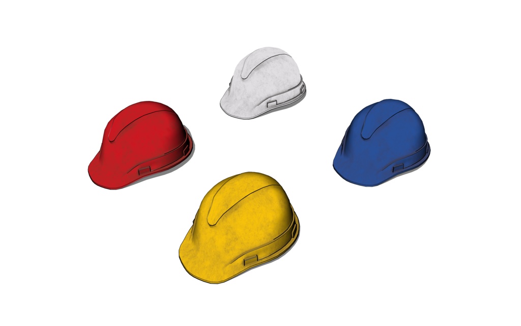 工事用安全ヘルメット_ Helmet