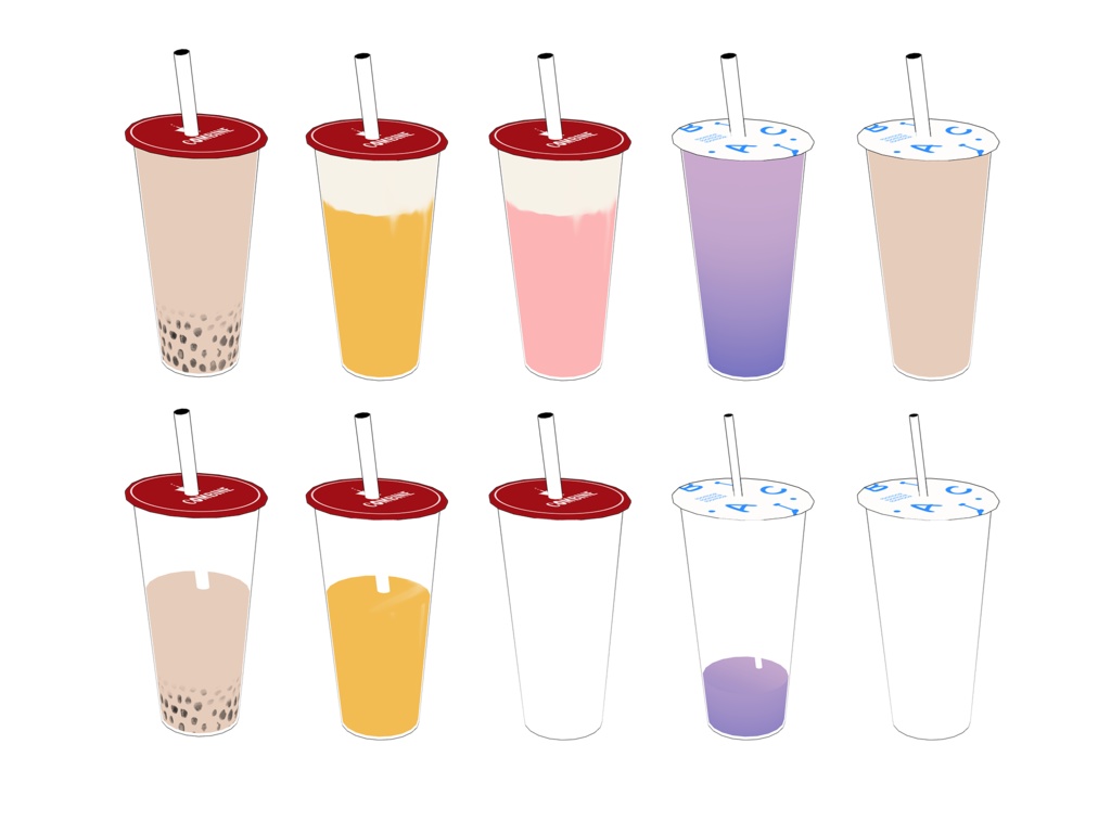 タピオカティー_Bubble Tea