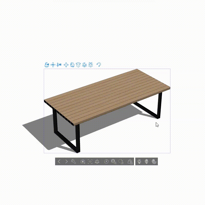 桌椅セット_Tables and Chairs Set