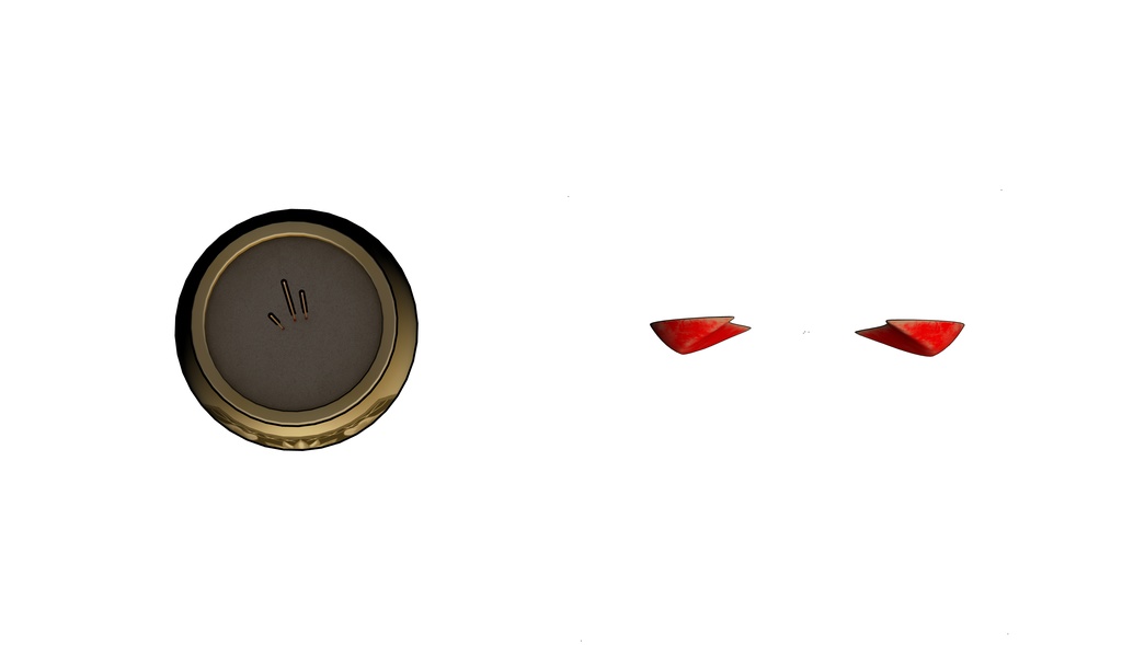 香炉と擲筊_Incense Burner & Poe Blocks