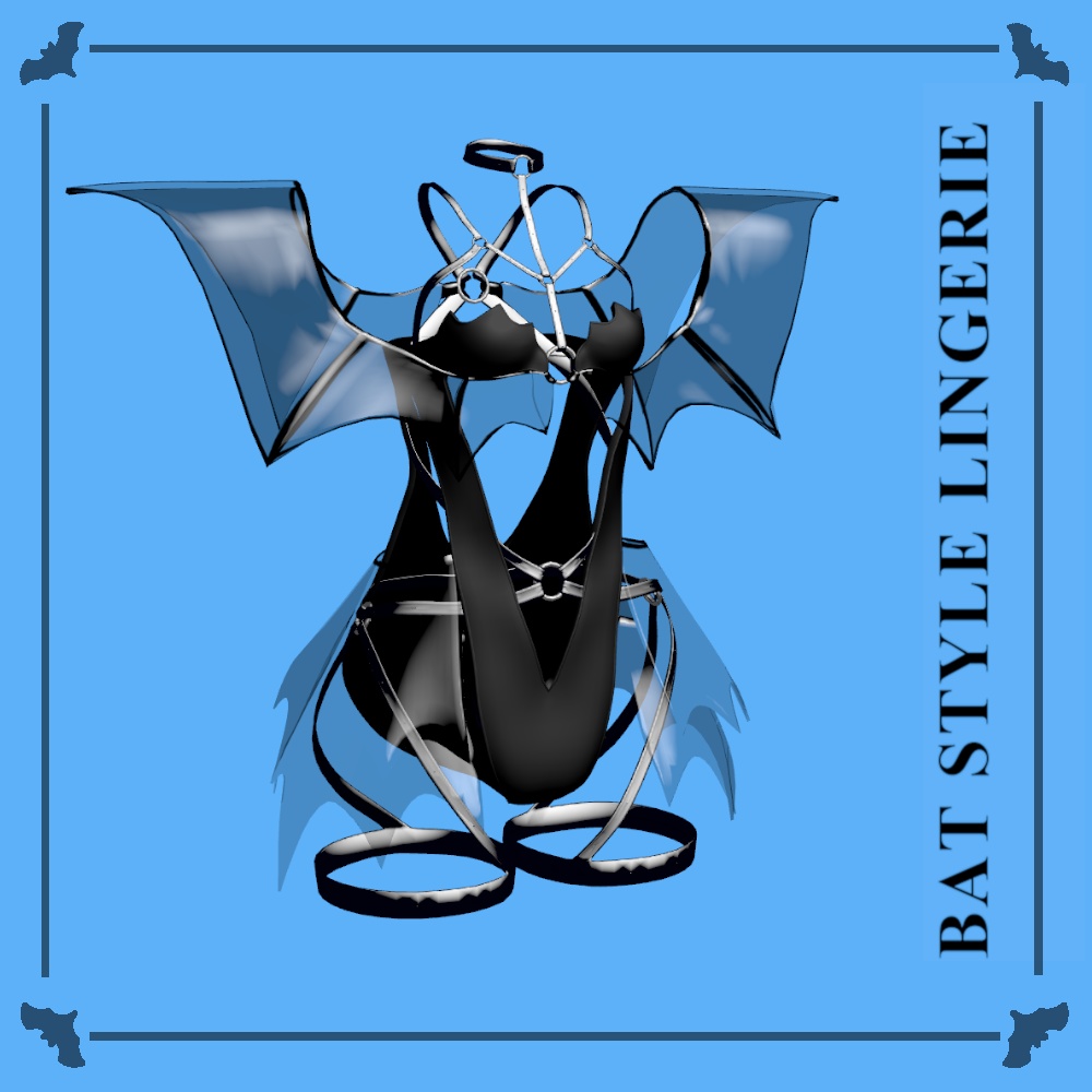 Rindo 【リンド専用】バットランジェリービキニ – Bat Lingerie Bikini