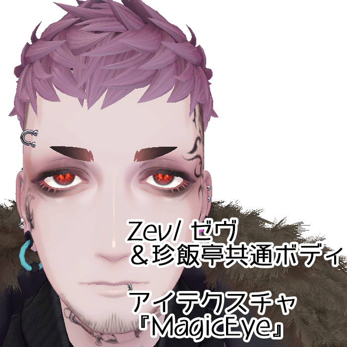 Zev/ゼヴ&珍飯亭共通ボディ　アイテクスチャ『MagicEye』