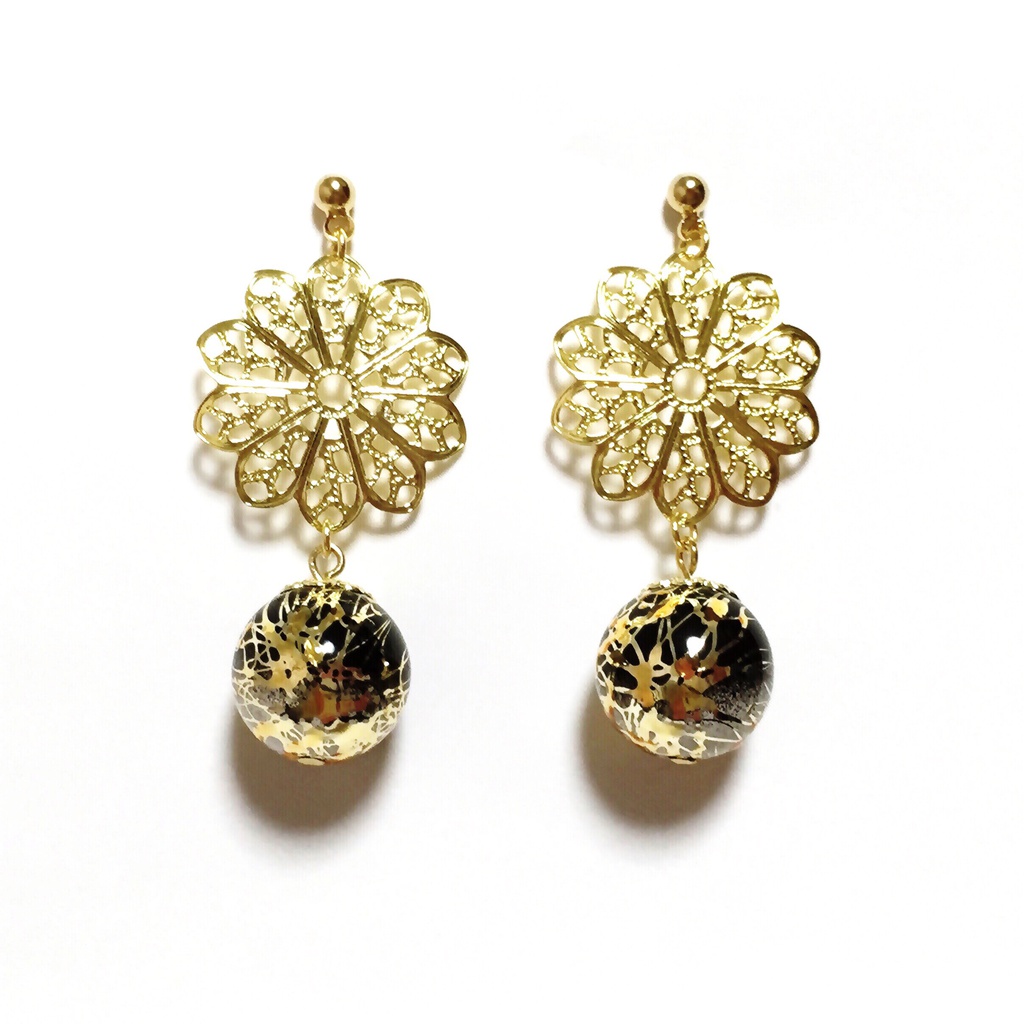 和風ピアス・イヤリング【燭台切光忠】