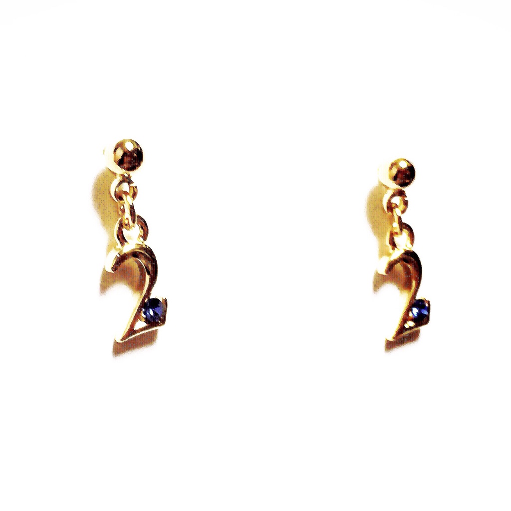 推し松チャームピアス