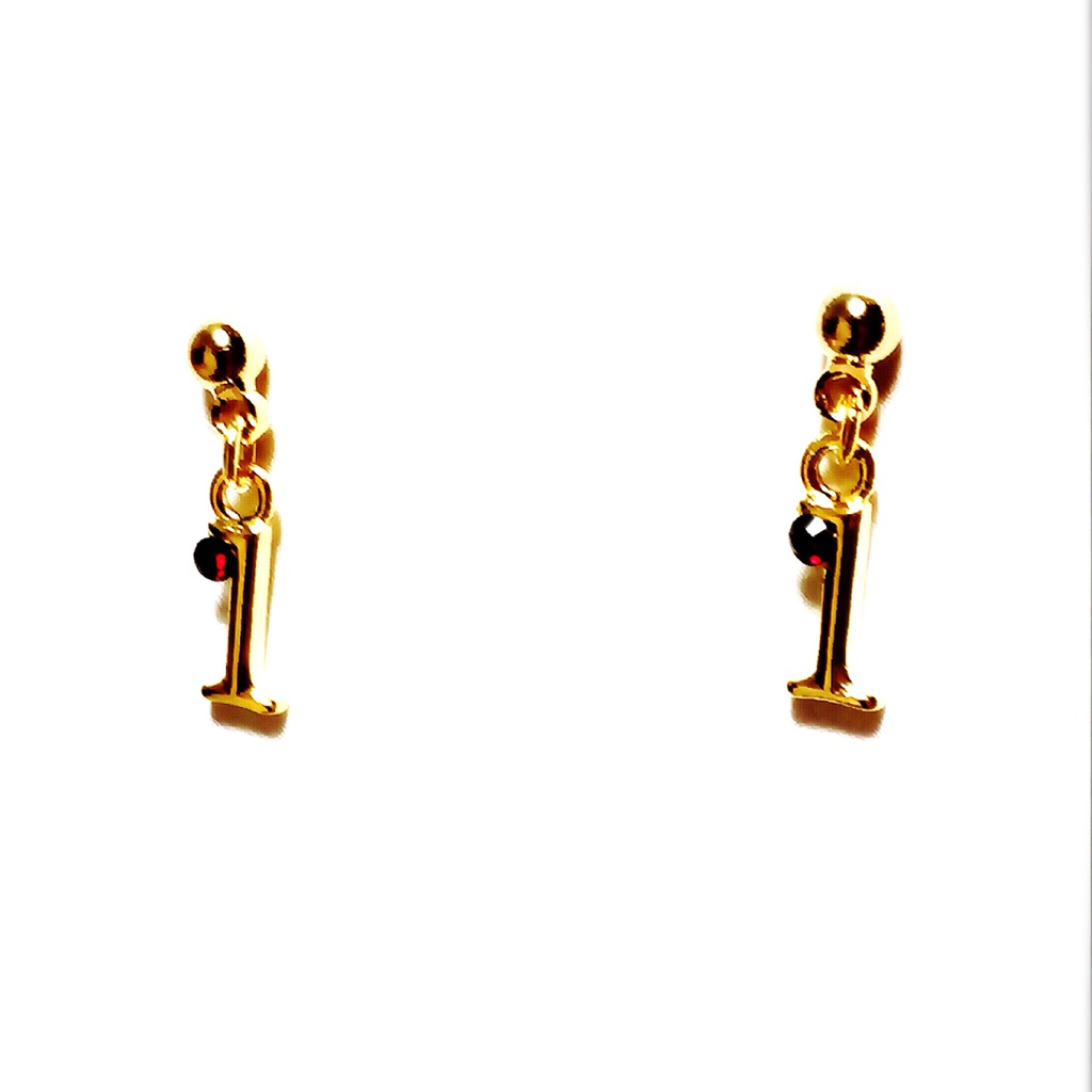 推し松チャームピアス